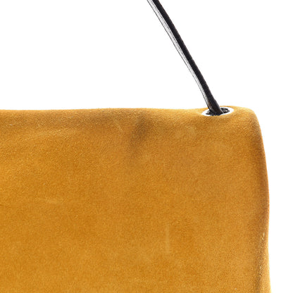 Celine Calfskin Suede All Soft Shoulder Bag Amber 17 of 25
