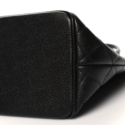 Chanel Caviar Quilted Medallion Tote Black 10 of 10