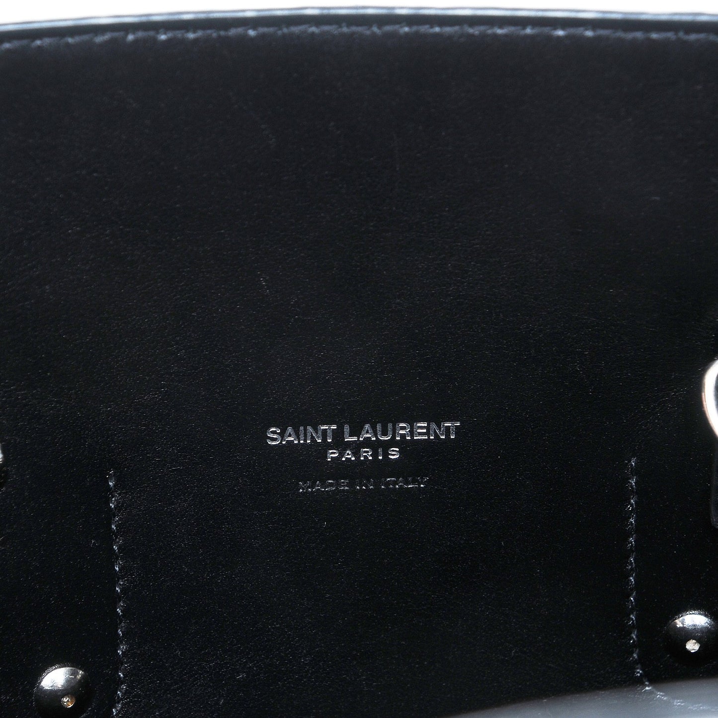 Grained Calfskin Small Sac De Jour Black