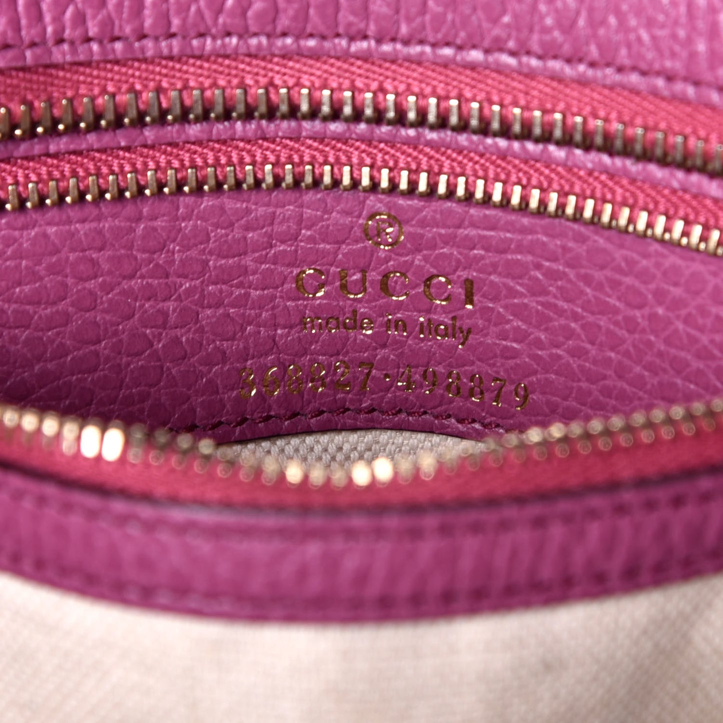Dollar Calfskin Mini Swing Top Handle Bag Peonia Flower