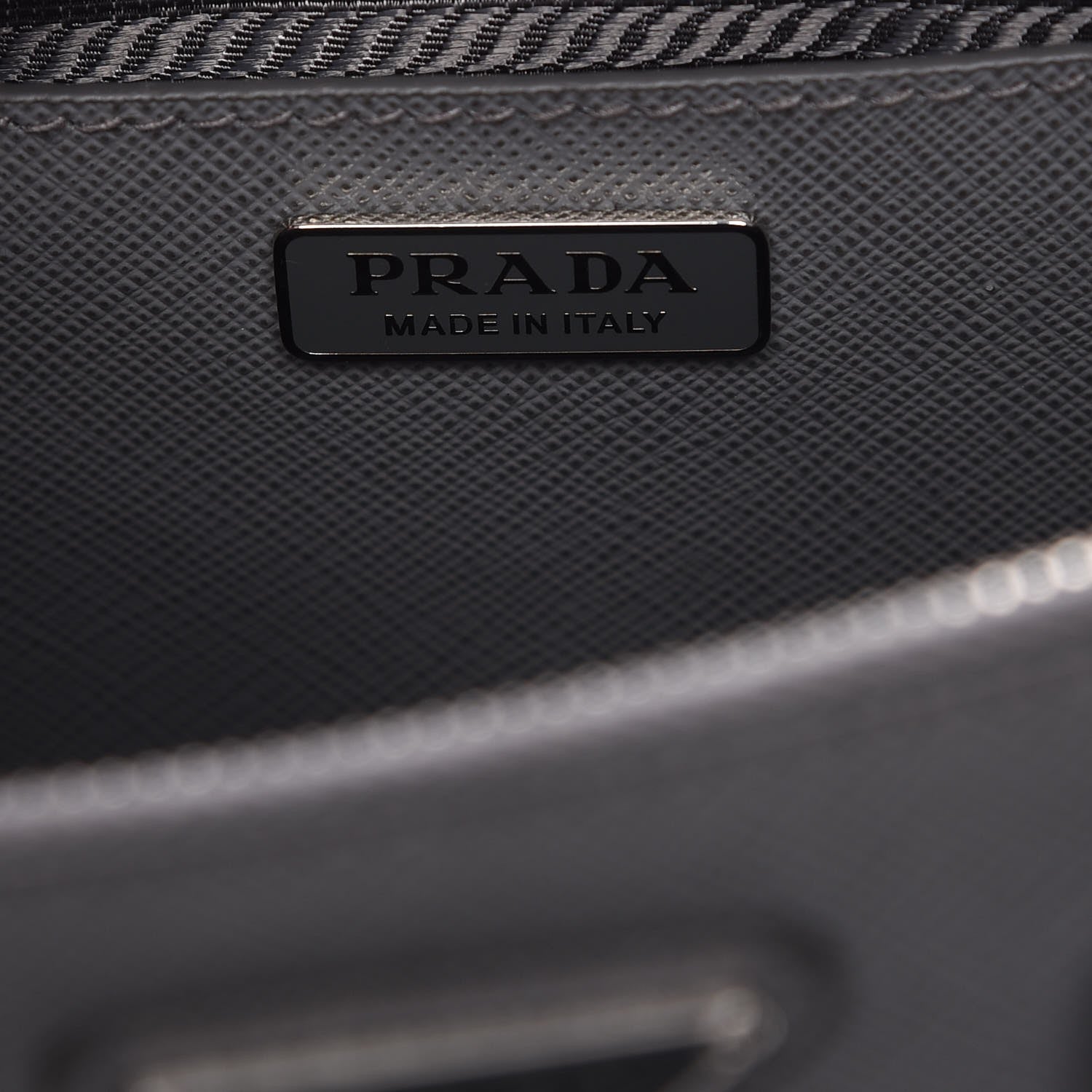 Prada Saffiano Mini Galleria Double Zip Tote Marmo 8 of 9