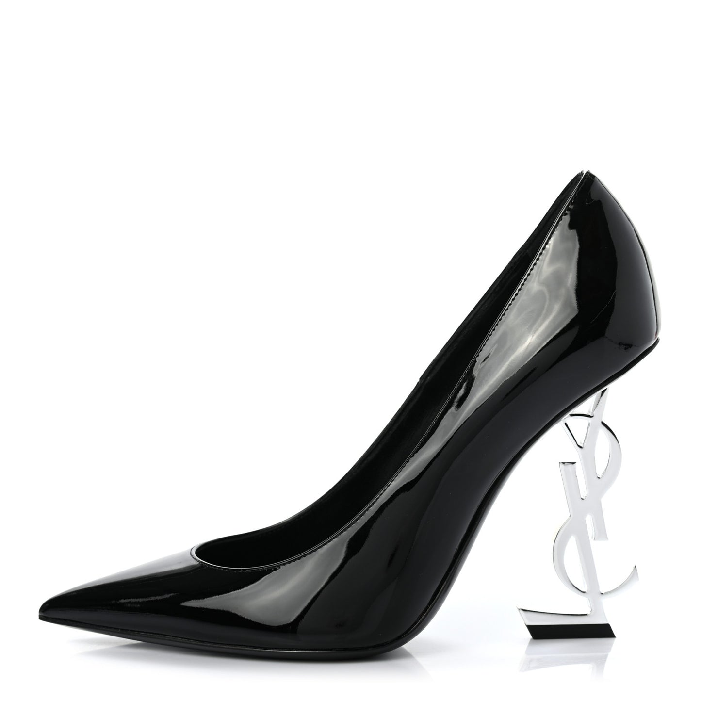 Patent Opyum 110 Pumps 36.5 Black Silver