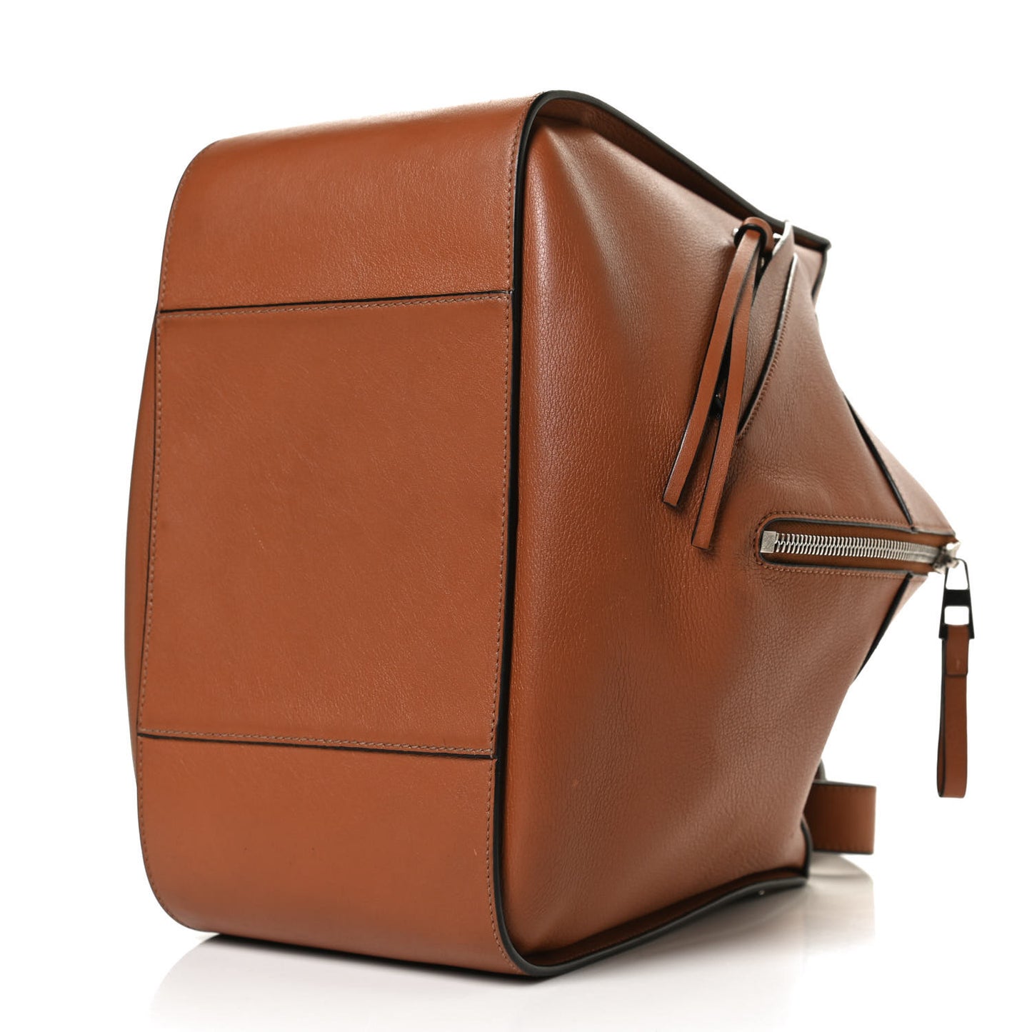 Calfskin Small Hammock Shoulder Bag Tan