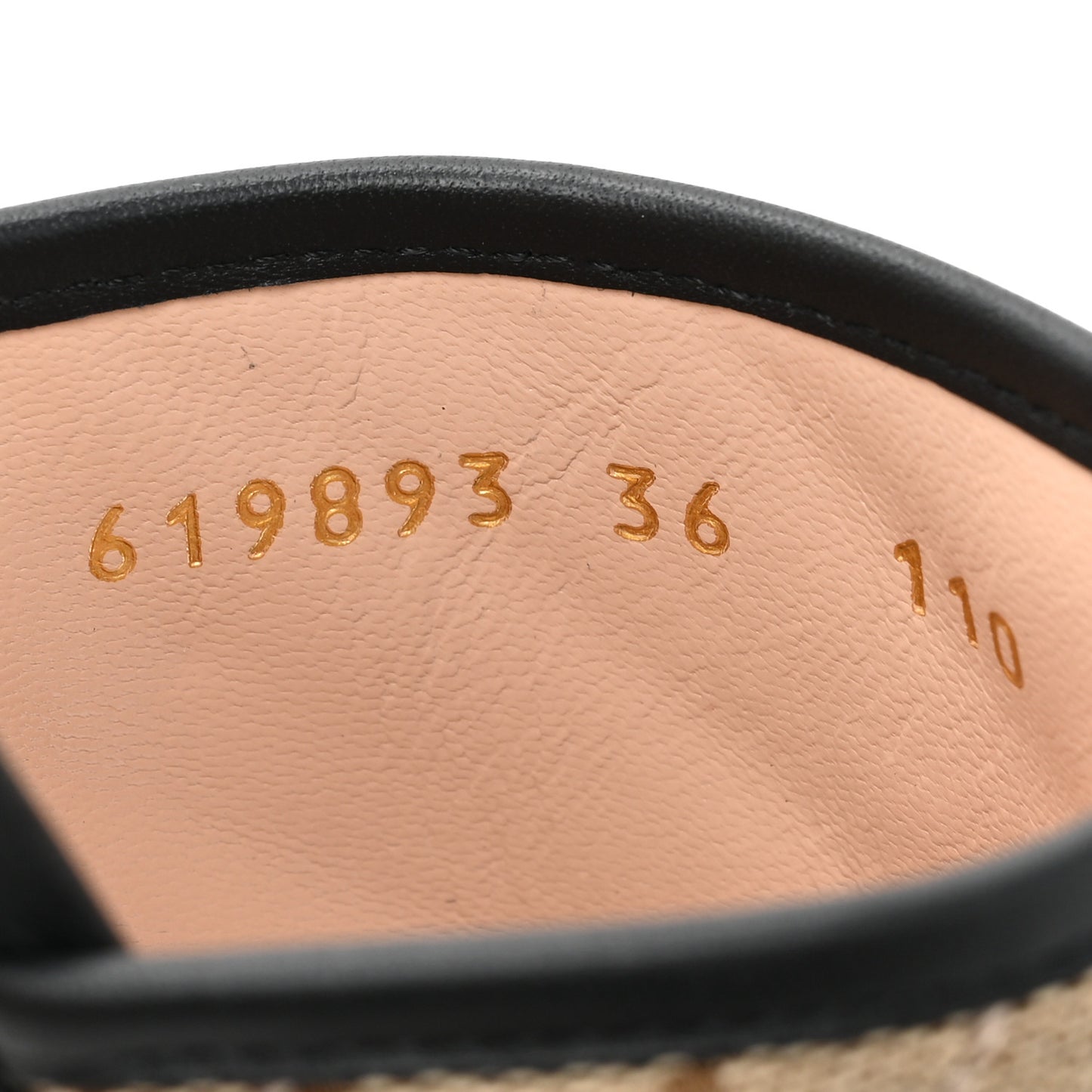 Monogram Matelasse Diagonal GG Marmont Flat Slide Sandals 36 Beige Ebony Black