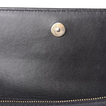 Versace Grained Calfskin Palazzo Chain Evening Bag Black 10 of 11