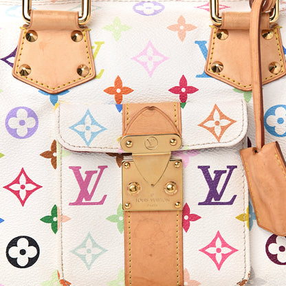 Louis Vuitton Monogram Multicolor Speedy 30 White 8 of 8