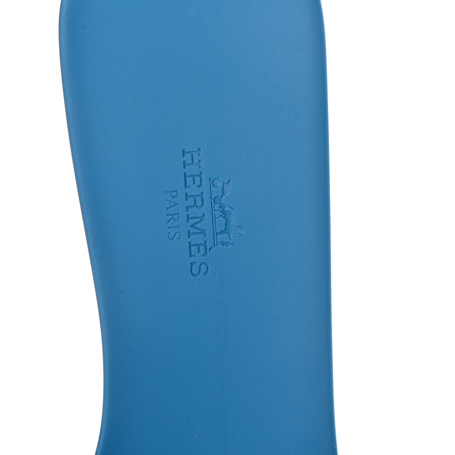 Hermes Rubber Aloha Sandals 40 Bleu Vif 5 of 7