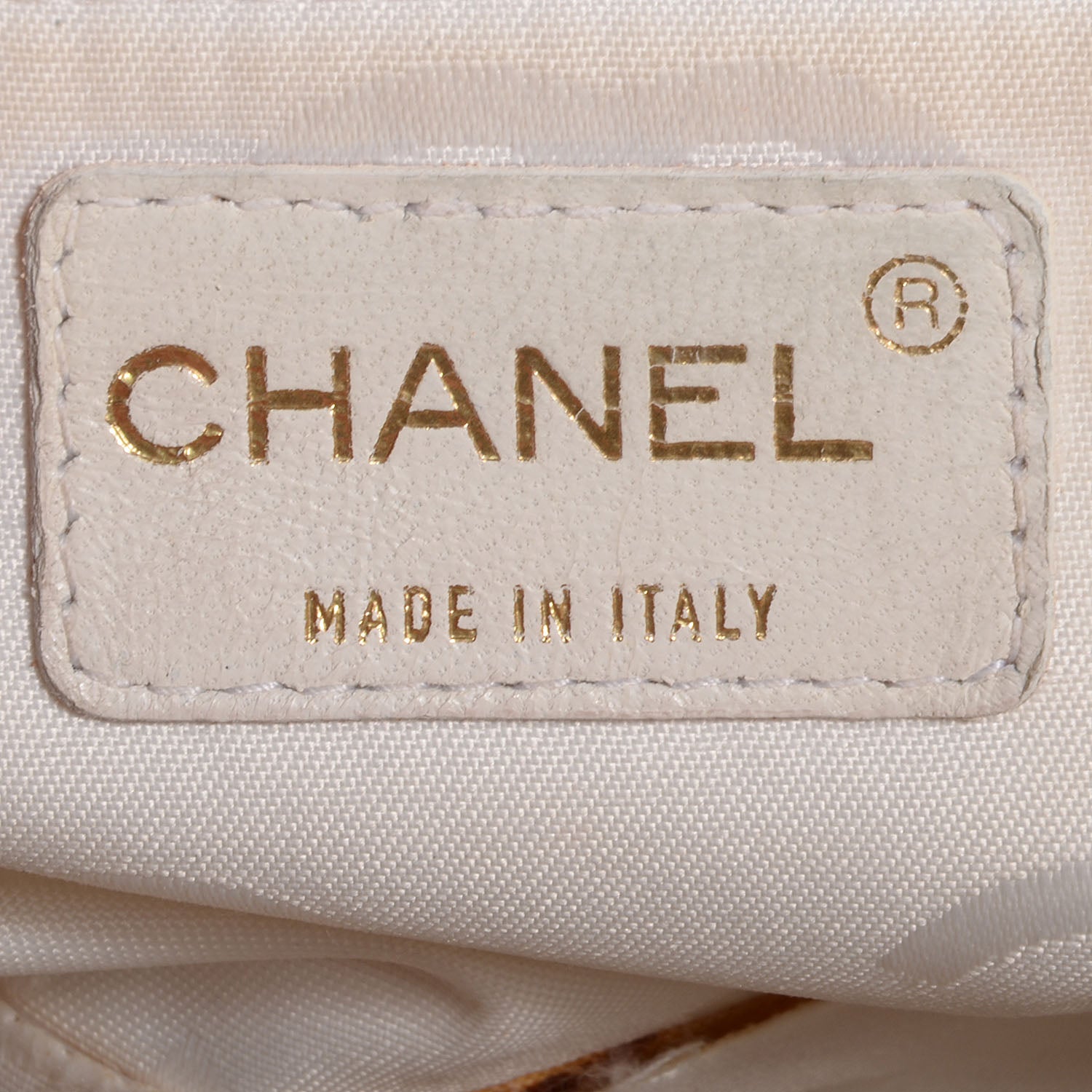 Chanel Patent Chocolate Bar East West Tote White 5 of 8