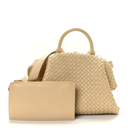 Bottega Veneta Nappa Intrecciato Padded The Handle Tote Porridge 3 of 9