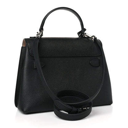Louis Vuitton Calfskin Lockme Ever BB Black 3 of 8