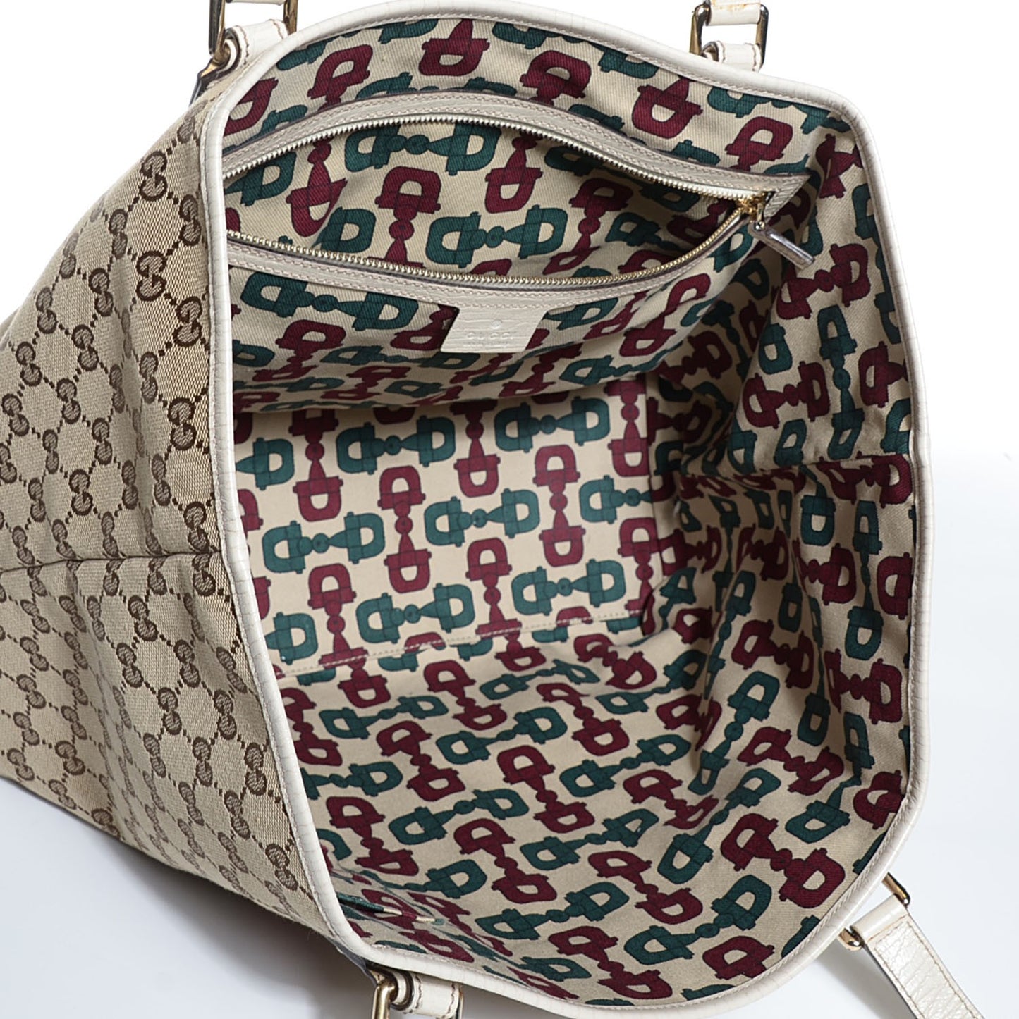 Monogram Jolicoeur Large Tote Off White