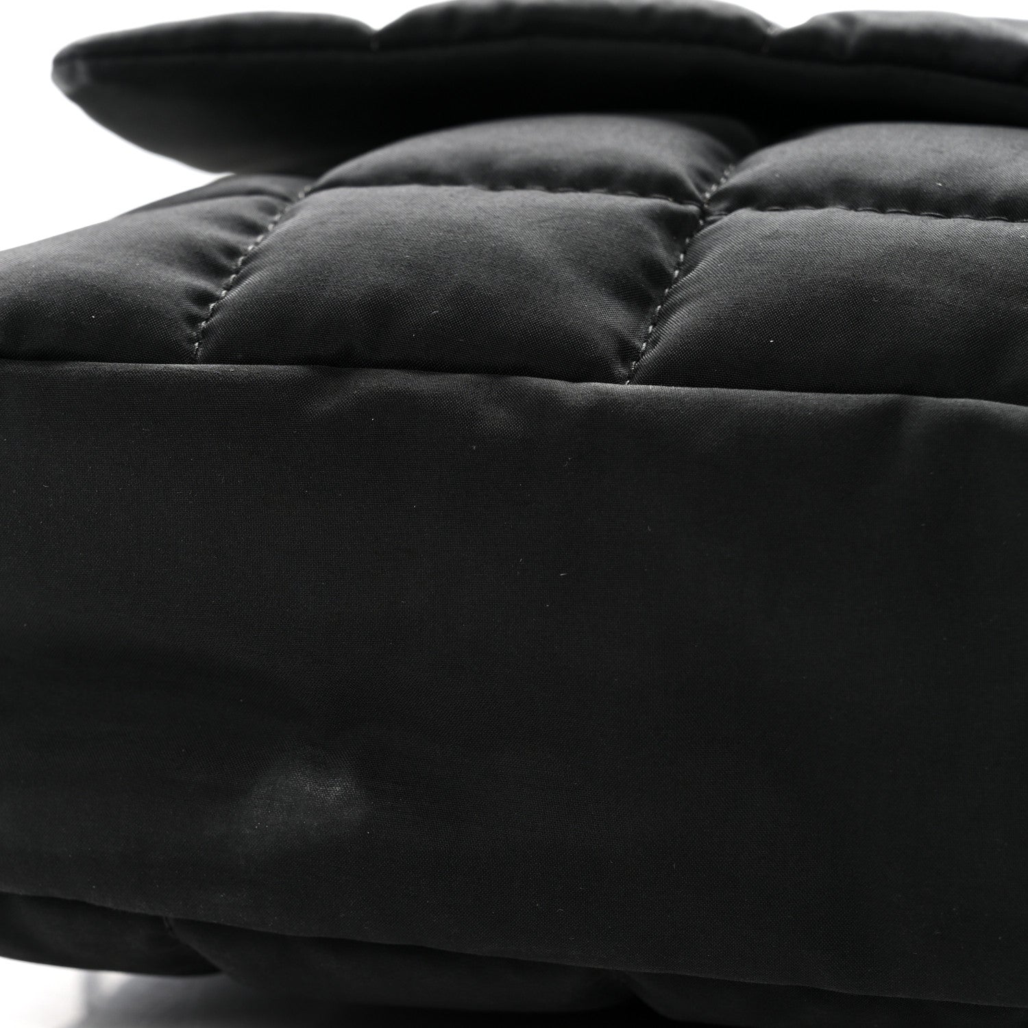 Chanel Nylon Square Quilted Flap Black 10 of 11