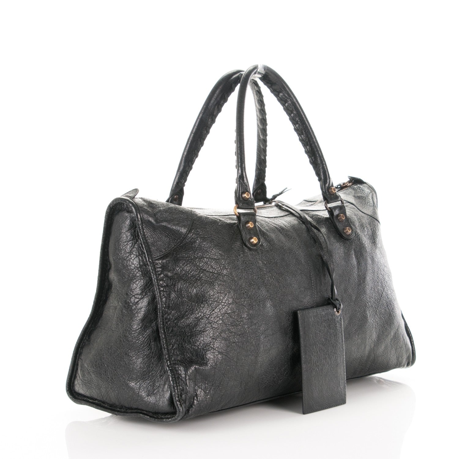 Balenciaga Agneau Classic Hardware Work Black 3 of 7