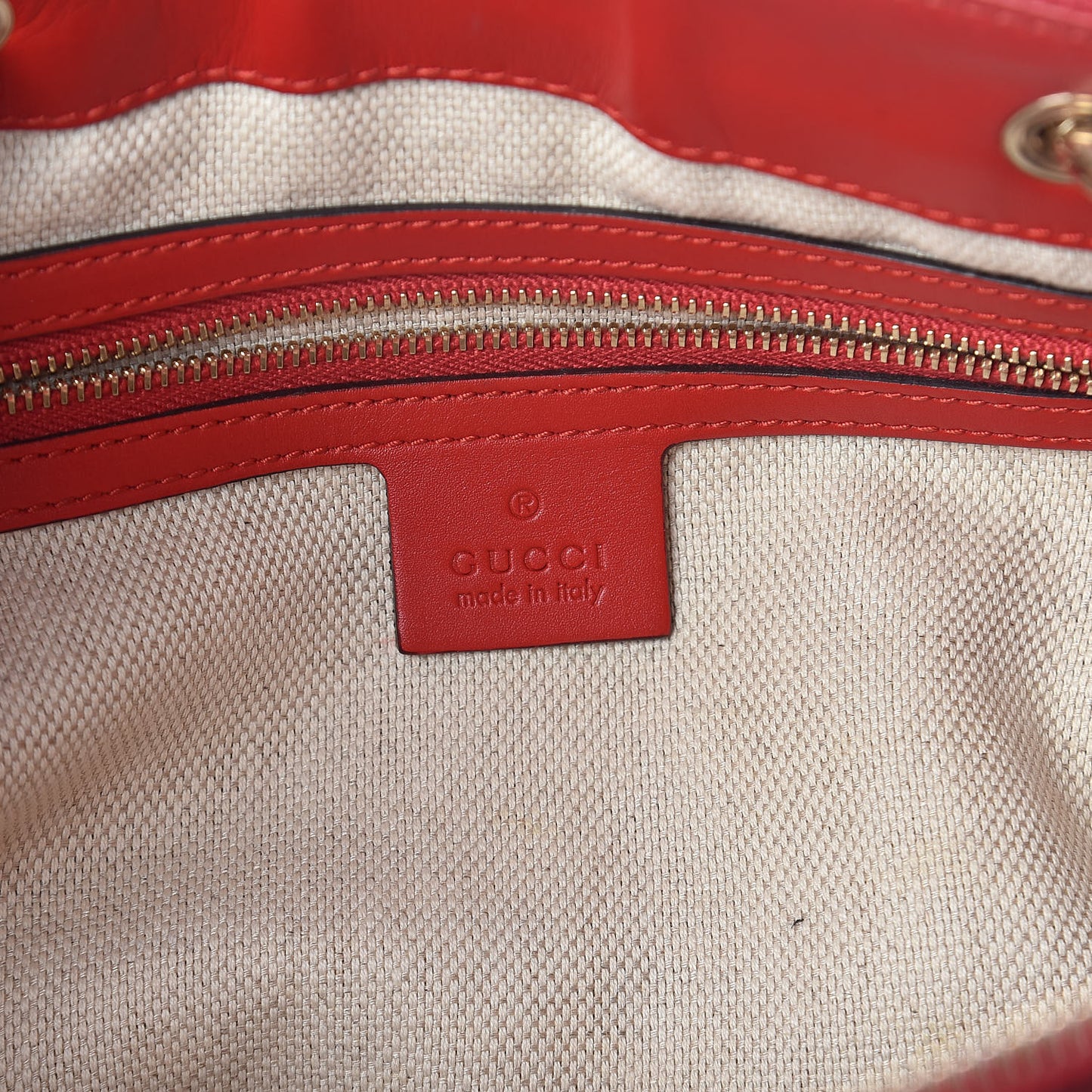 Monogram Valentine Tote Red