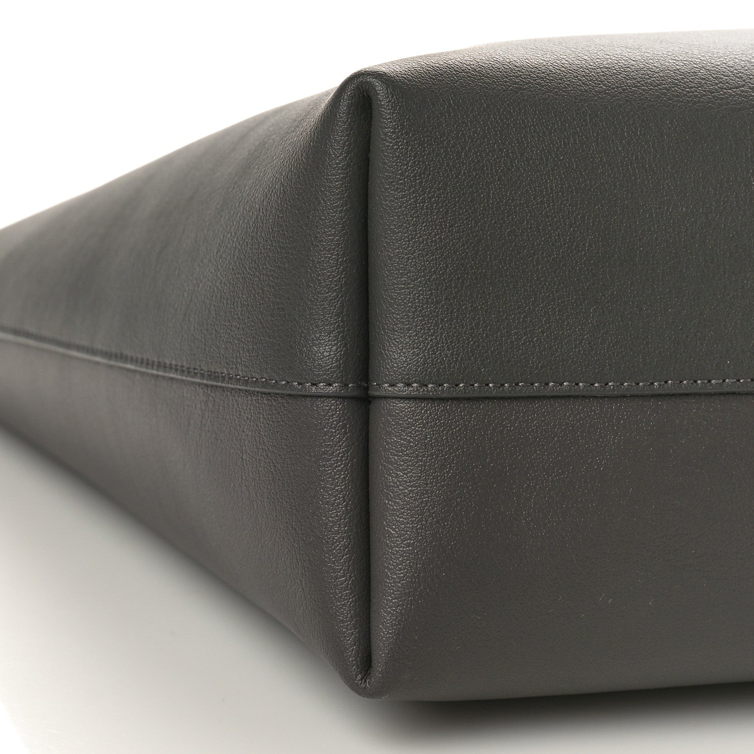Saint Laurent Calfskin Large Shopping Tote Earth 8 of 10