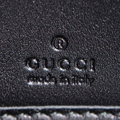Gucci Guccissima Sukey Zip Around Wallet Black 6 of 6