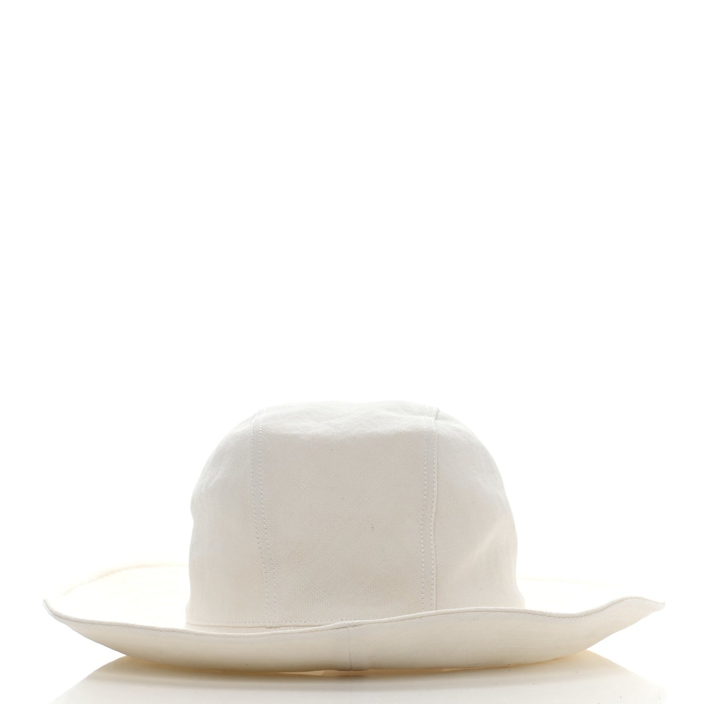 Linen Colette Hat 57 Warm White