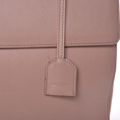 Saint Laurent Calfskin Medium Moujik Top Handle Bag Pale Blush 15 of 17