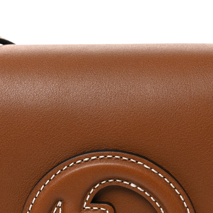 Gucci Roxy Calfskin Medium Blondie Top Handle Bag Brown 8 of 10
