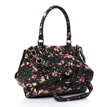 Givenchy Lambskin Roses Camouflage Print Medium Pandora Black 1 of 12
