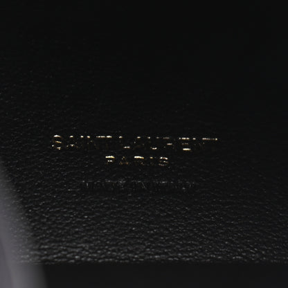 Saint Laurent Lambskin Pyramid Clutch Lipstick Fuchsia 7 of 11