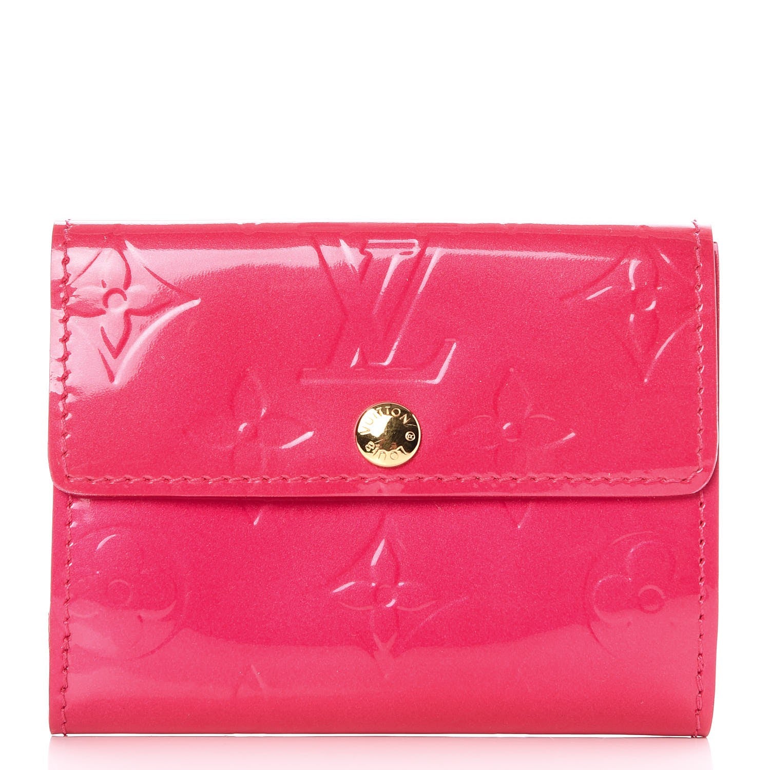 Louis Vuitton Vernis Ludlow Wallet Rose Pop 1 of 6