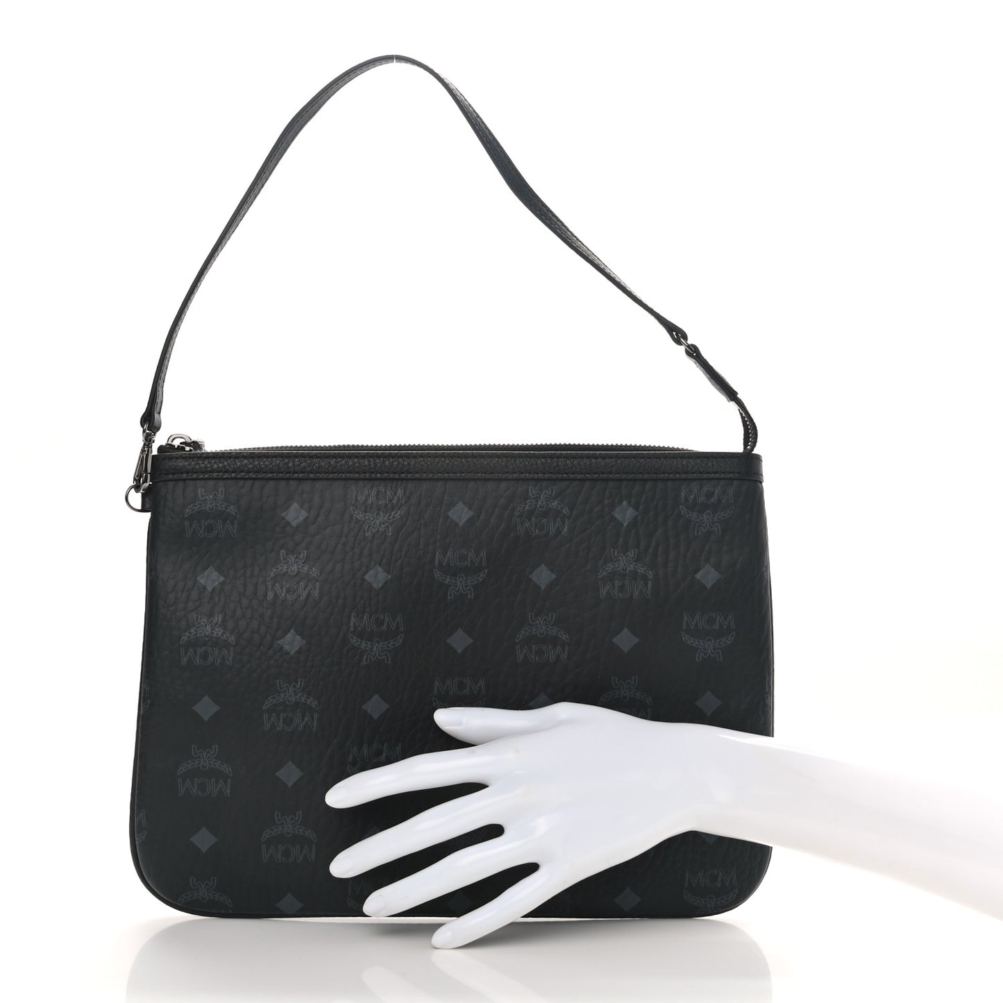 Visetos Liz Shopper Tote Pouch Black