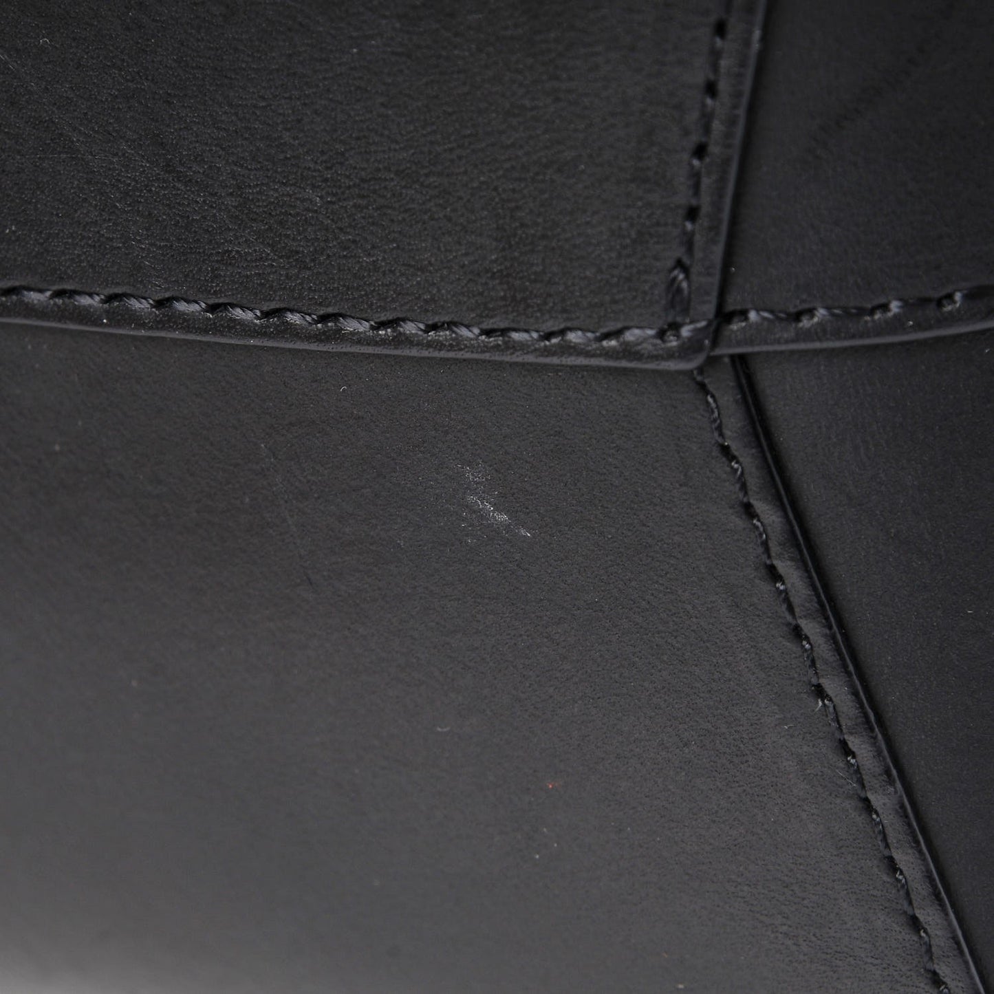 Calfskin Mini Bucket Bag Black