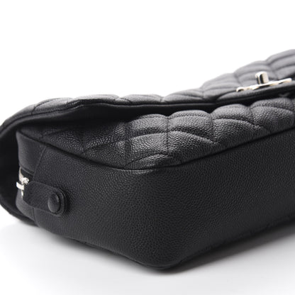 Chanel Caviar Quilted Jumbo Easy Flap Black 6 of 12