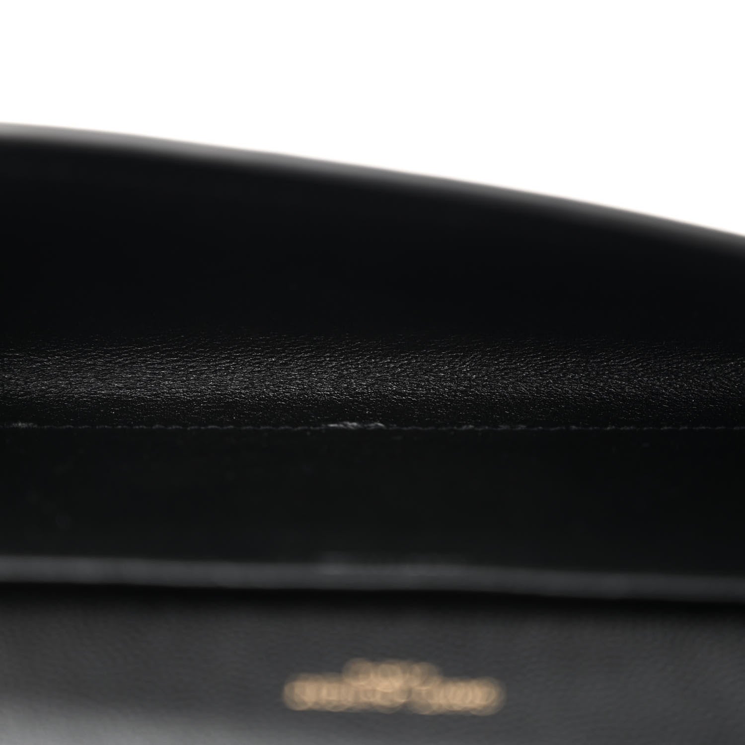 Saint Laurent Grain De Poudre Uptown Chain Wallet Black 5 of 10