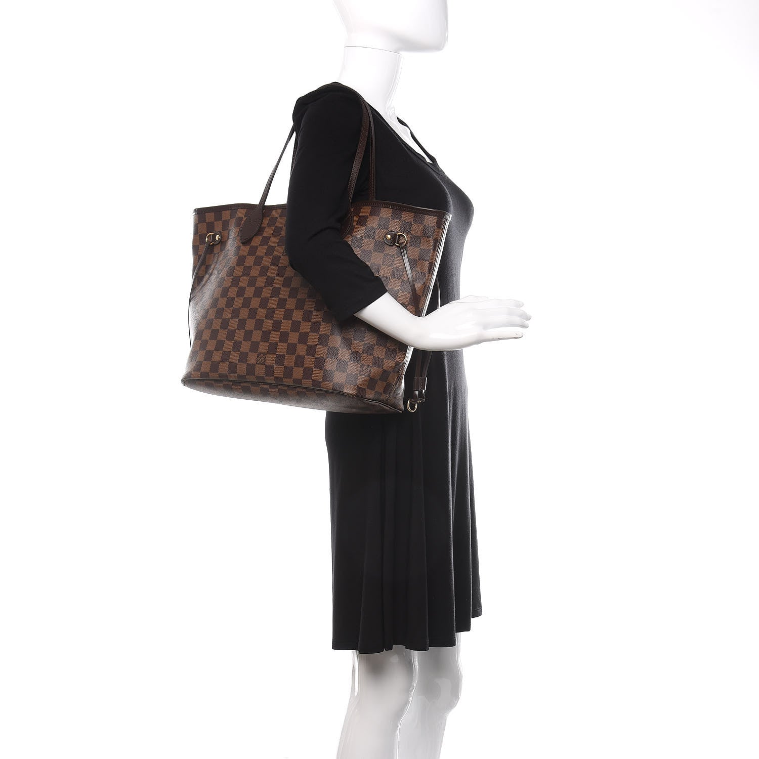 Louis Vuitton Damier Ebene Neo Neverfull MM 2 of 13