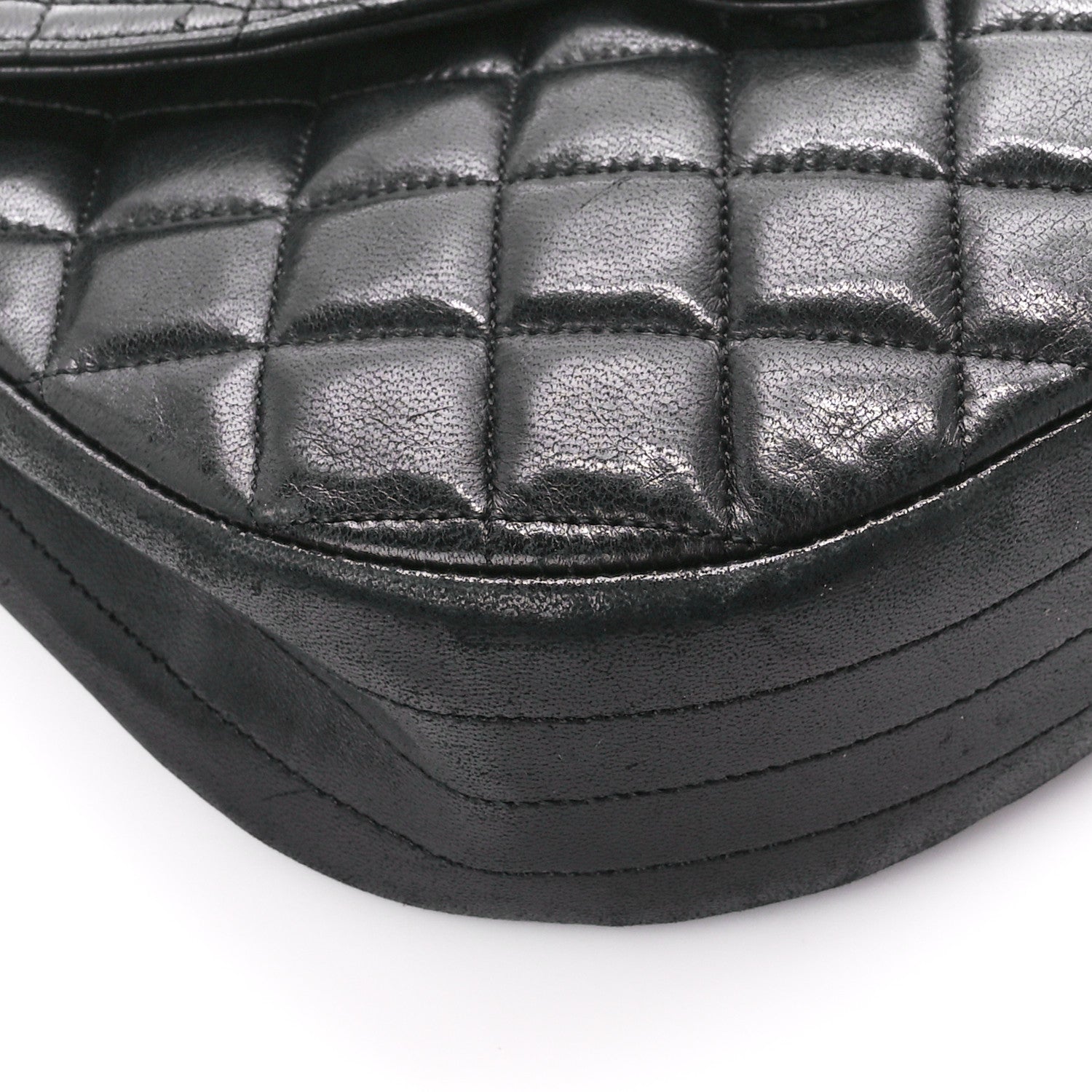 Chanel Lambskin Quilted Messenger Black 9 of 11