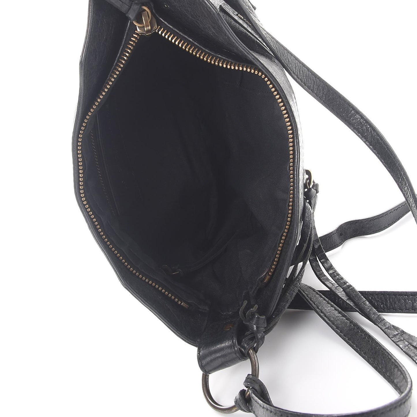 Agneau Classic Hardware Hip Black