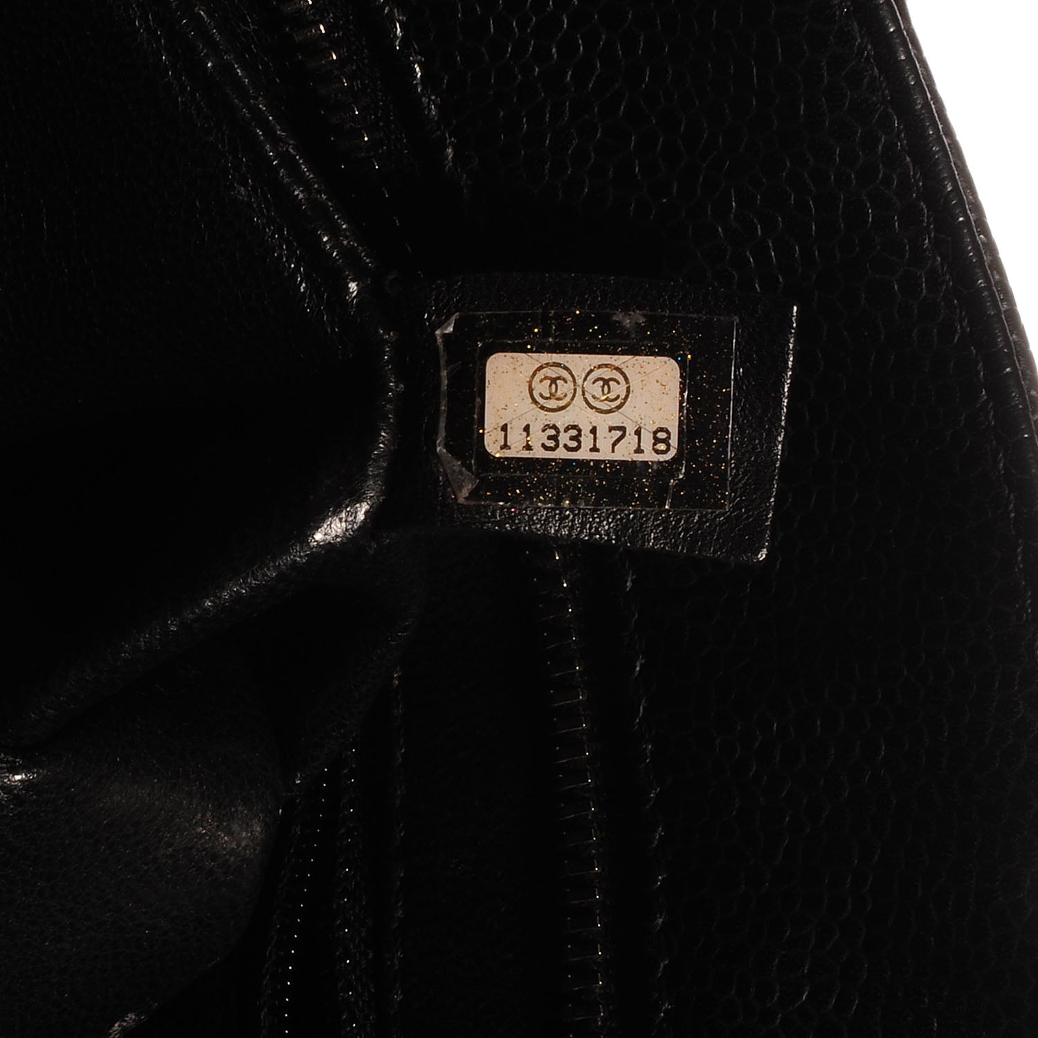 Chanel Caviar Quilted Medallion Tote Black 6 of 7