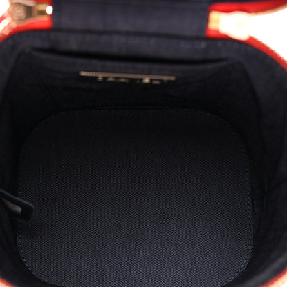 Chanel Lambskin Timeless Vanity Cosmetic Case Red 5 of 11