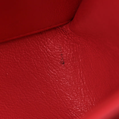 Chanel Caviar Quilted Jumbo Double Flap Red 9 of 10