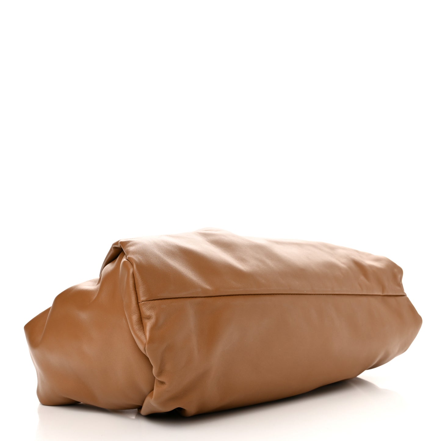 Smooth Butter Calfskin Small The Shoulder Pouch Cammello