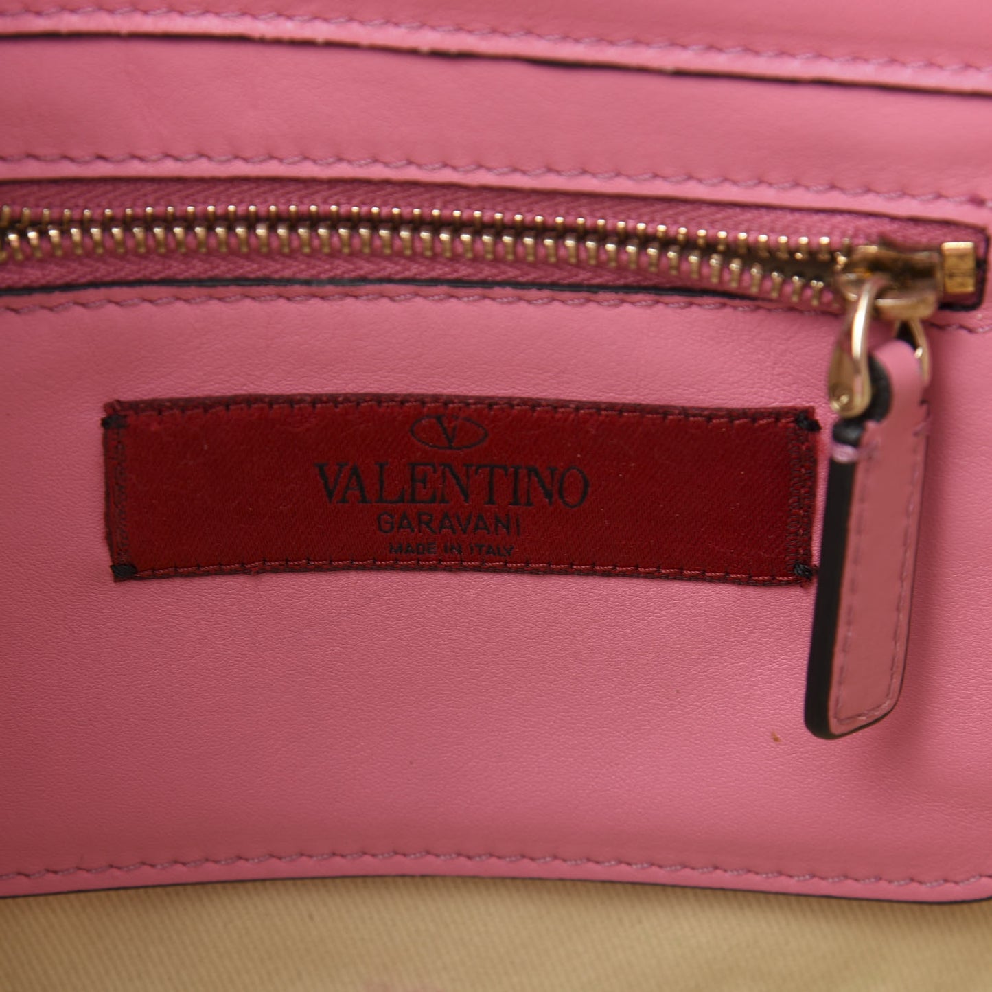 Vitello Mini Rockstud Tote Ninphea