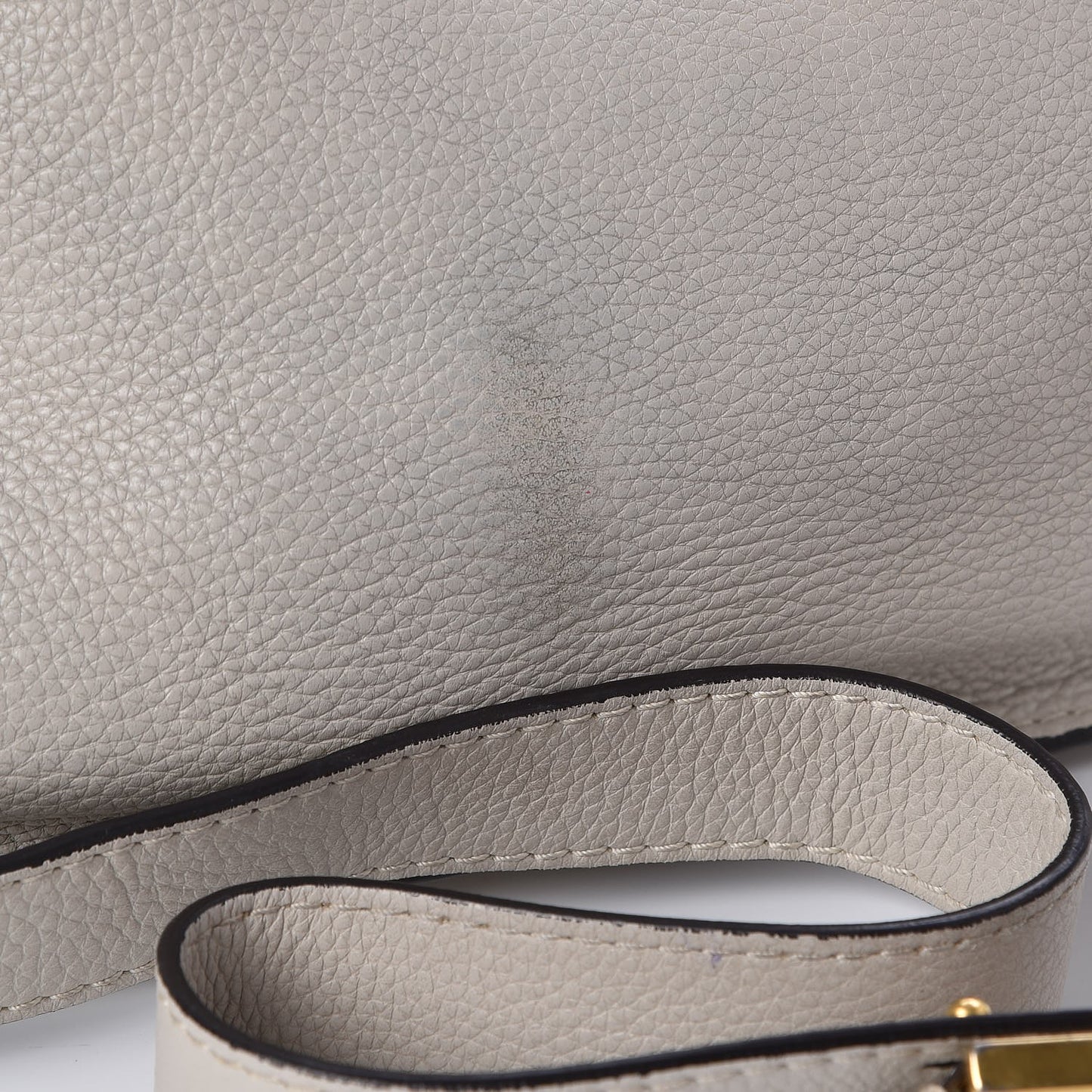 Calfskin Medium Marcie Top Handle Bag Dove
