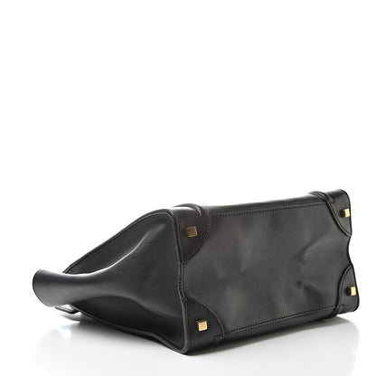 Celine Smooth Calfskin Mni Luggage Black 4 of 21