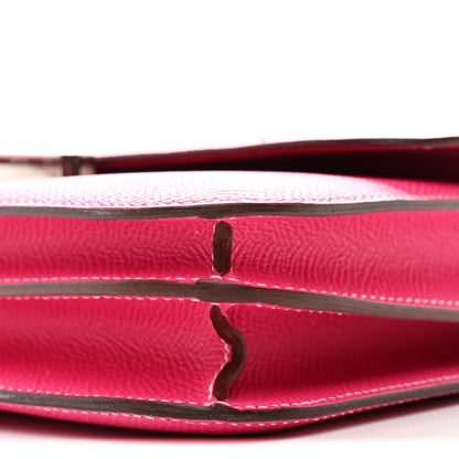 Hermes Epsom Constance Elan 25 Rose Tyrien 11 of 11