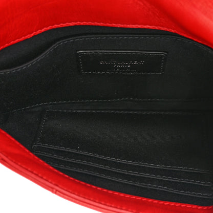Saint Laurent Lambskin Patchwork Monogram Small Jamie Red 5 of 13