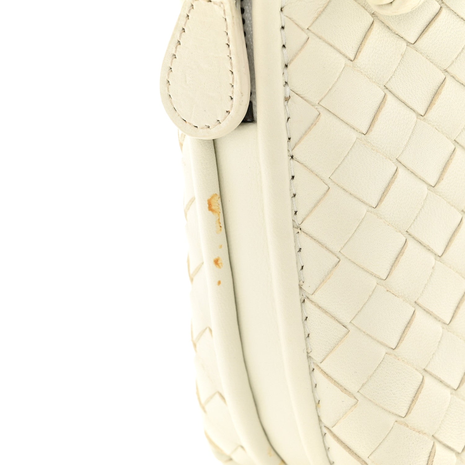 Bottega Veneta Nappa Intrecciato Nodini Crossbody Messenger White 11 of 11