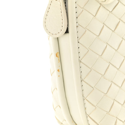 Bottega Veneta Nappa Intrecciato Nodini Crossbody Messenger White 11 of 11