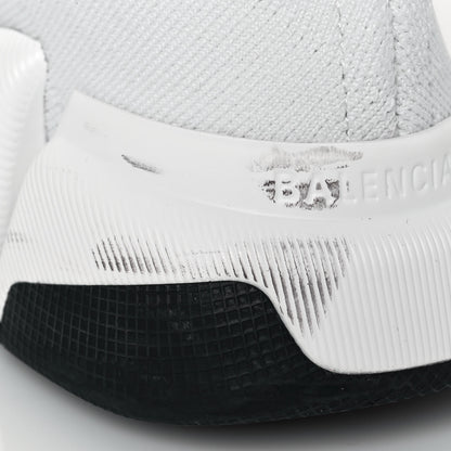 Balenciaga Technical 3D Recycled Knit Bi-Color Sole Womens Speed 2.0 Sneakers 35 White Black 9 of 10