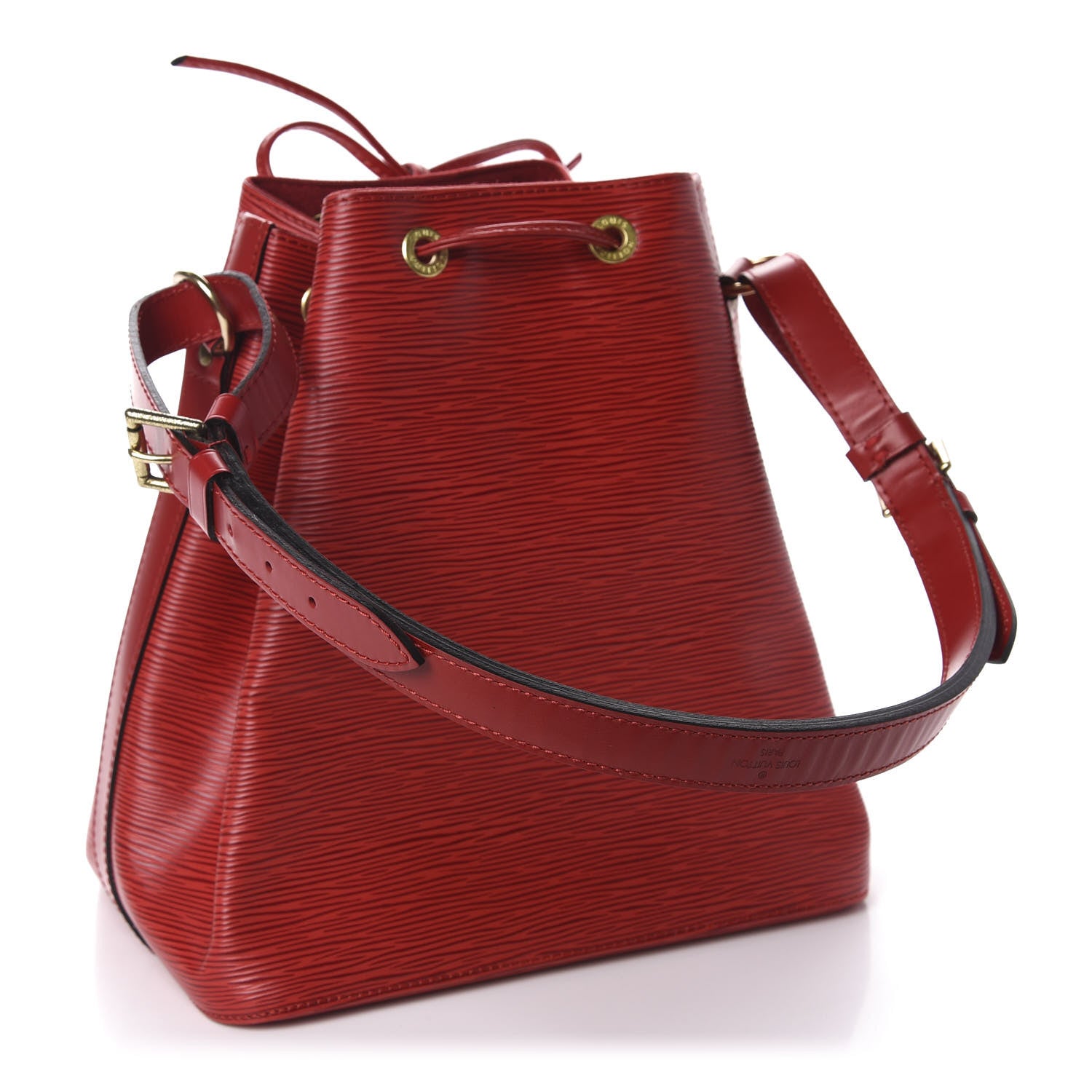 Louis Vuitton Epi Petit Noe Castillan Red 3 of 9