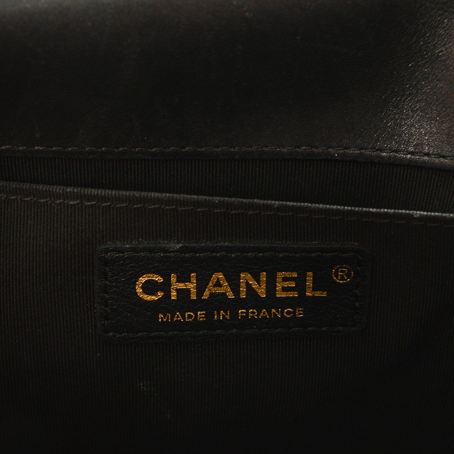 Chanel Lambskin Quilted Medium Boy Flap Black 6 of 8