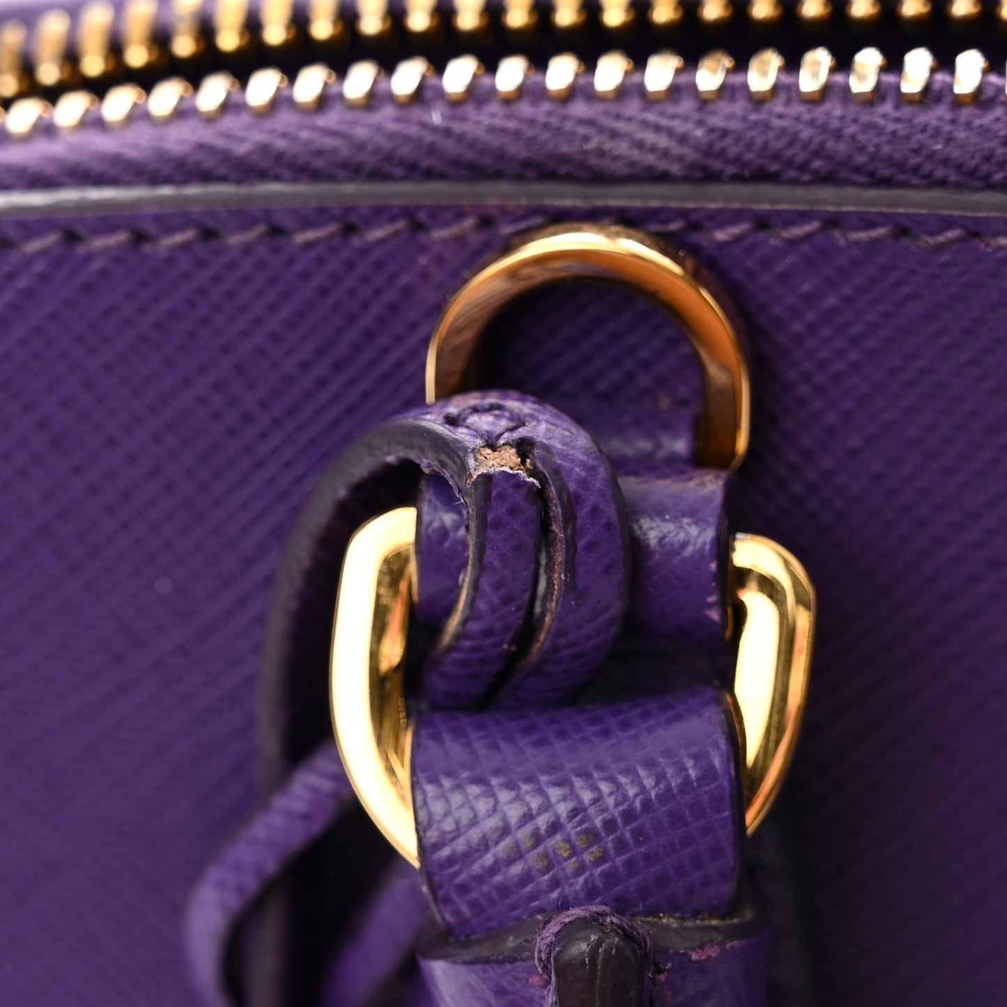 Saffiano Lux Small Promenade Tote Viola