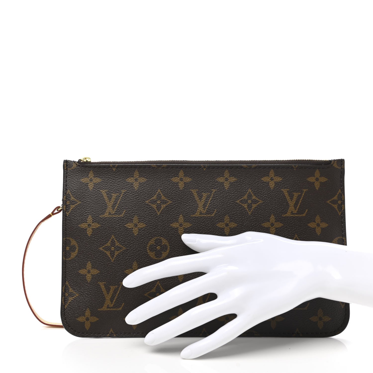 Louis Vuitton Monogram Neverfull MM GM Pochette 2 of 7
