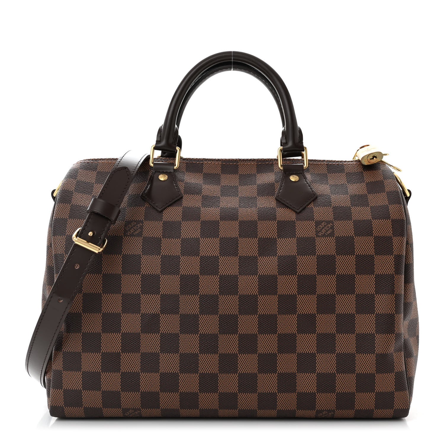 Louis Vuitton Damier Ebene Speedy Bandouliere 30 1 of 10